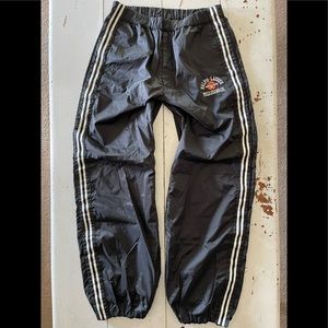 Polo Ralph Lauren vintage snap-off nylon track pants.